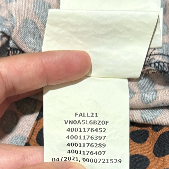 VANS Leopard Print Shirt Dress - Picture 11 of 11